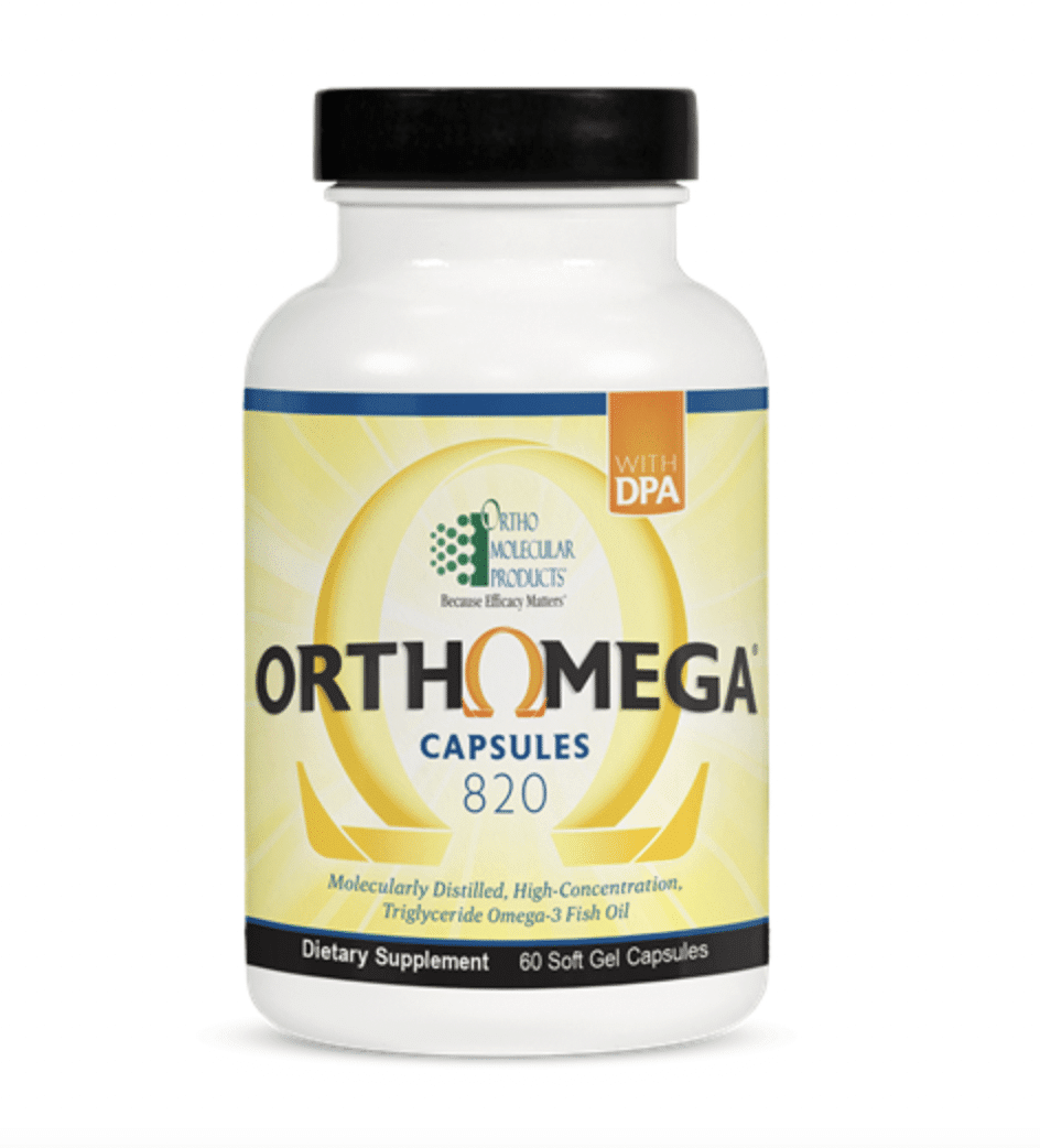 Orthomega 820 – High-Potency Omega-3 for Brain & Heart