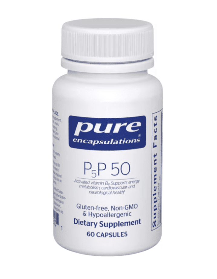 P5P 50 – Activated Vitamin B6 for Nervous System Support